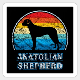 Anatolian Shepherd Vintage Design Dog Sticker